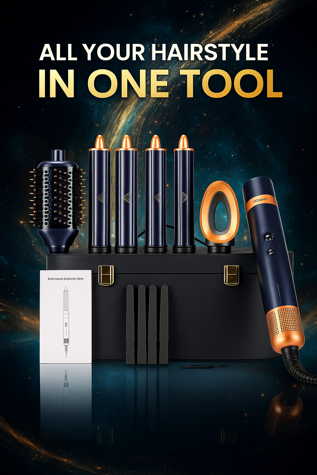 Powerful Hair Dryer Brush & Multi-Styler