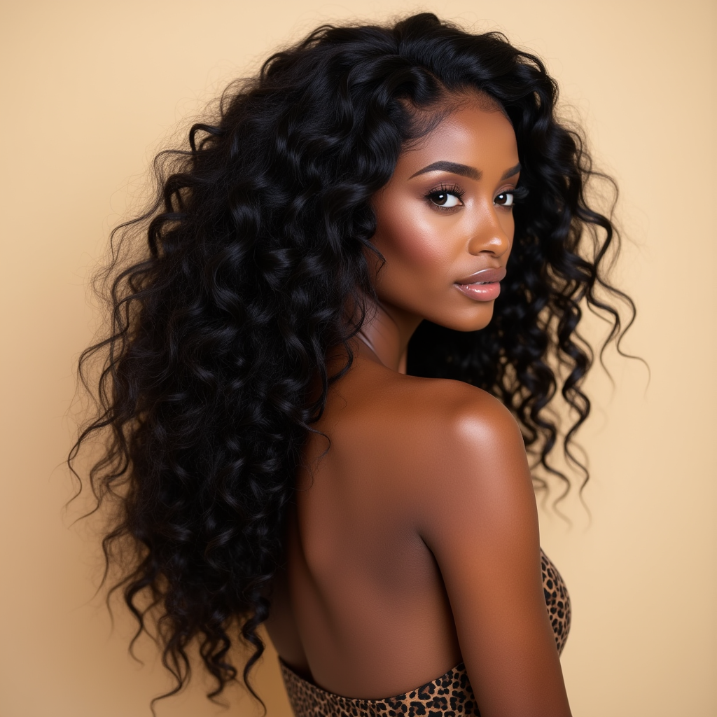 Deep Wave Human Hair Bundles