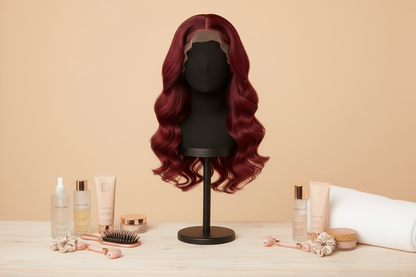 Burgundy Wig