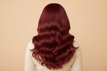 Burgundy Wig